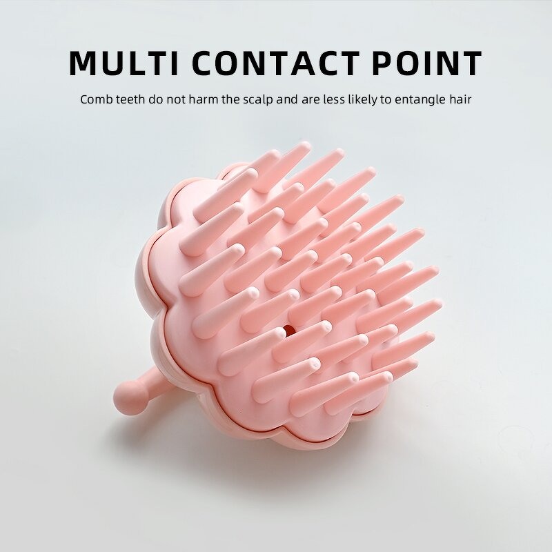 Scalp Massager Brush - New Design Private logo PP Wet Dry Shower Cleansing Tool