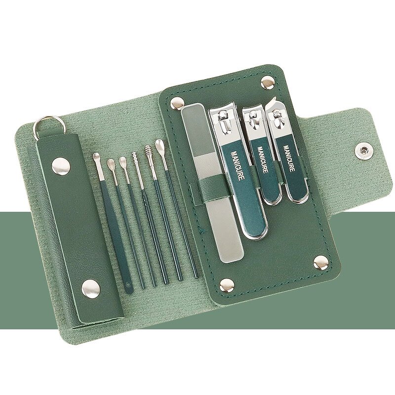 Manicure Pedicure Set - 4-16pcs Nail Clipper Cutter Ear Pick Grooming Gift Kit