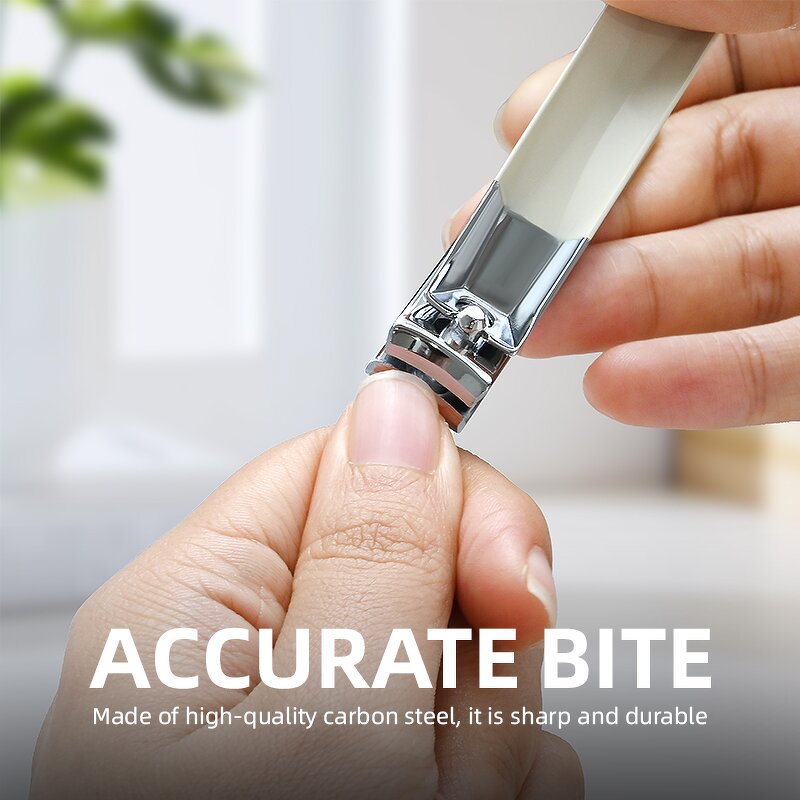 Finger Cuticle Nippers - Low MOQ Carbon Steel 2Pcs Wide Jaw Custom Nail Care Tools