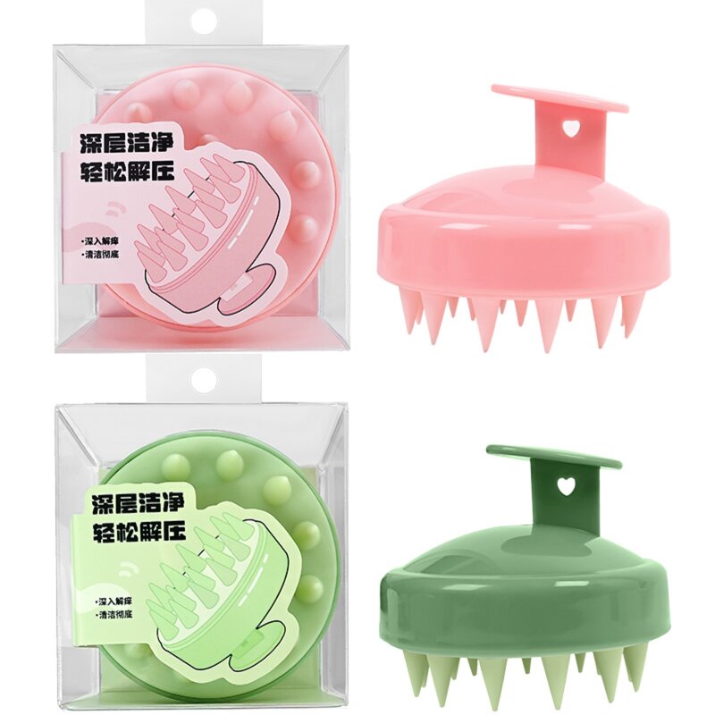 Scalp Massager Brush - Wholesale Private Label Silicone Wet Dry Hair Growth Tool