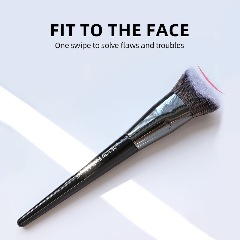Foundation Makeup Brush - UUYP Synthetic Hair Nude Smudge Blending Liquid Cream