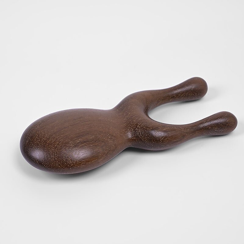 Sandalwood Massager - Natural Handheld Acupressure Scalp Device with Gua Sha Tools