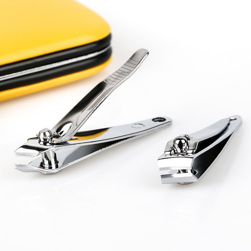 7 in 1 Nail Clippers Set - Portable Stainless Steel Manicure Pedicure Custom Box