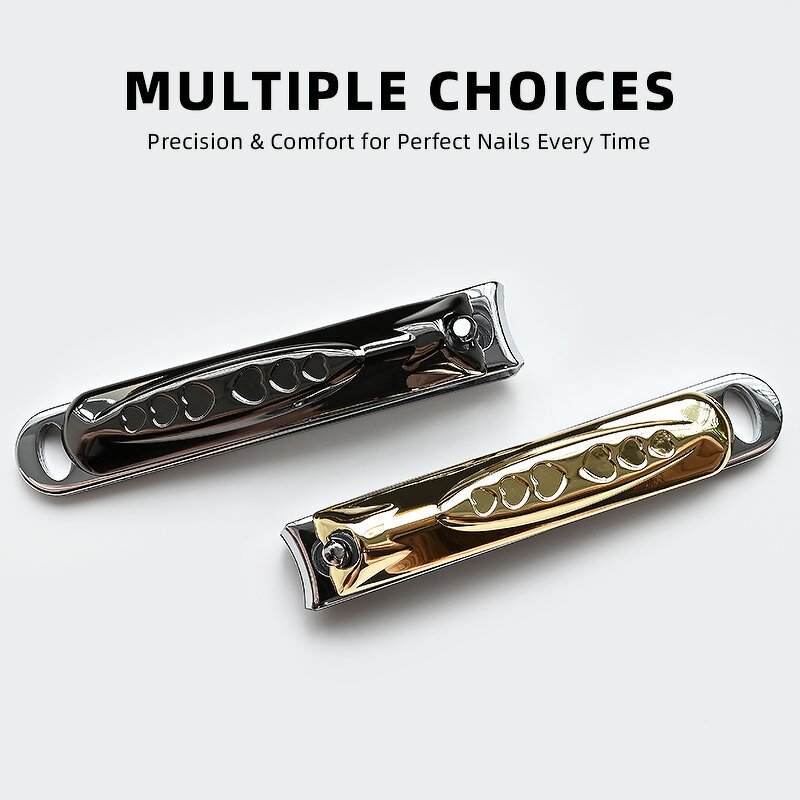 Nail Clipper Cutter - In Stock Carbon Steel Gold Silver Custom Packaging Cuticle Nippers