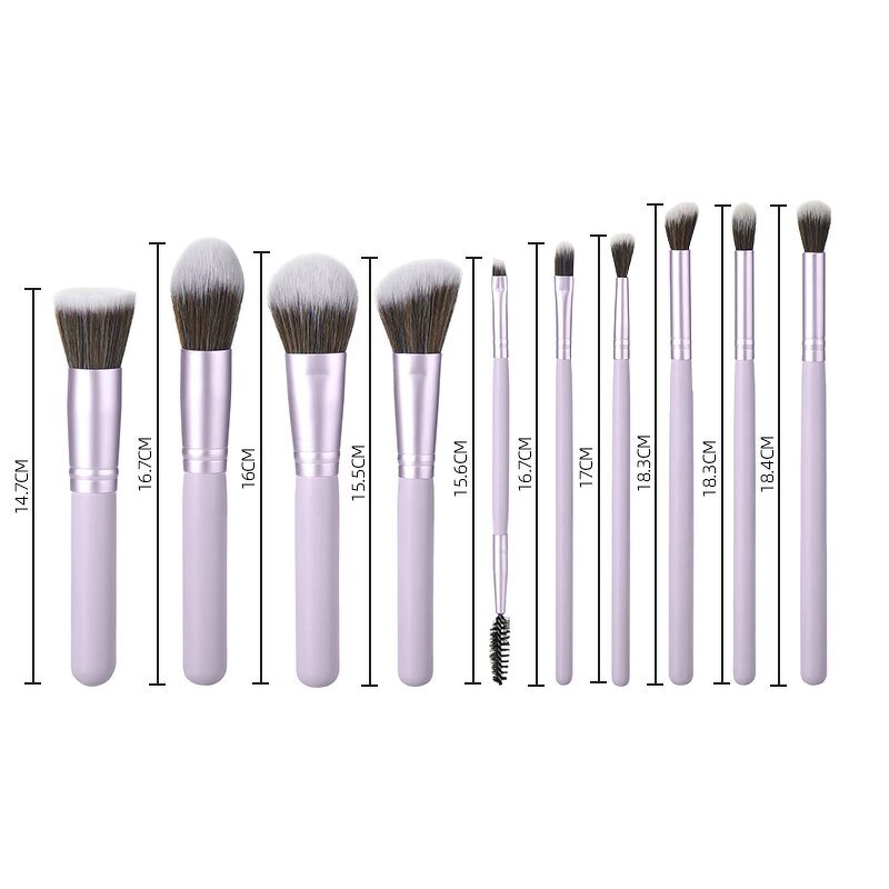 Makeup Brush Set - UUYP Women's Foundation Synthetic Hair Custom Gift Box Wholesale