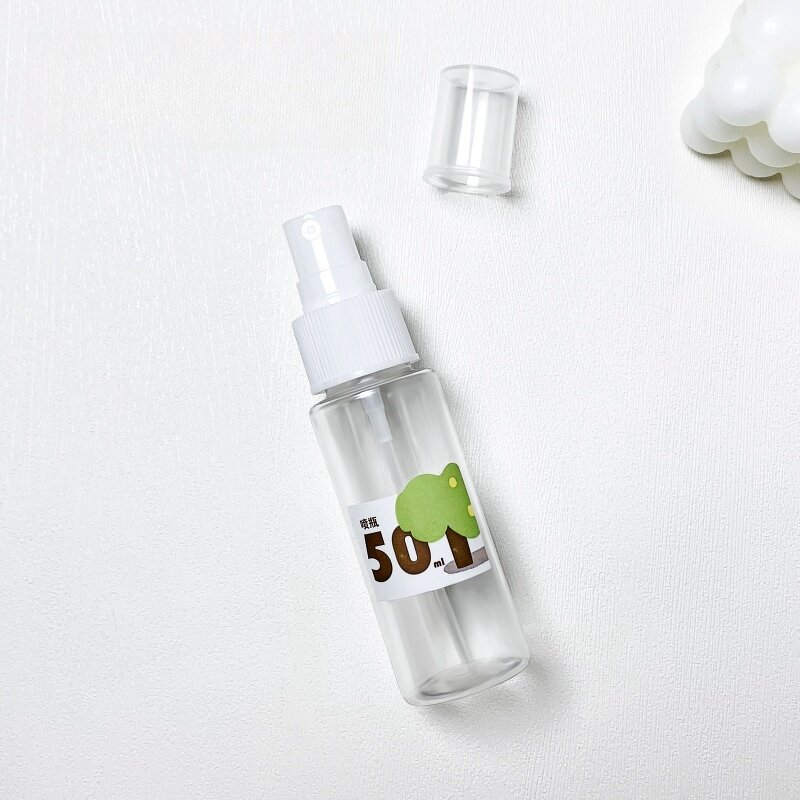 Perfume Spray Bottle - UUYP Eco-friendly Custom Logo Clear Alcohol Skin Care 50ml
