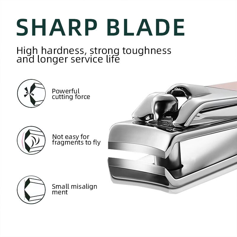 Manicure Pedicure Kit - 4-16pcs Carbon Steel Nail Clipper Cutter Ear Pick Grooming