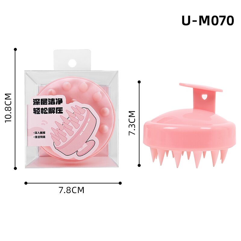 Scalp Massager Brush - Wholesale Private Label Silicone Wet Dry Hair Growth Tool