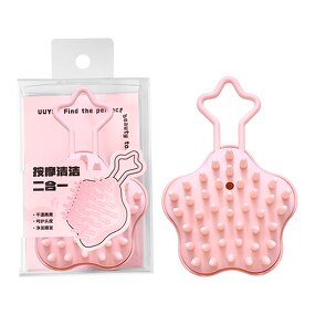 Scalp Massager Brush - In Stock PP Wet/Dry Scrubber Exfoliator Dandruff Removal