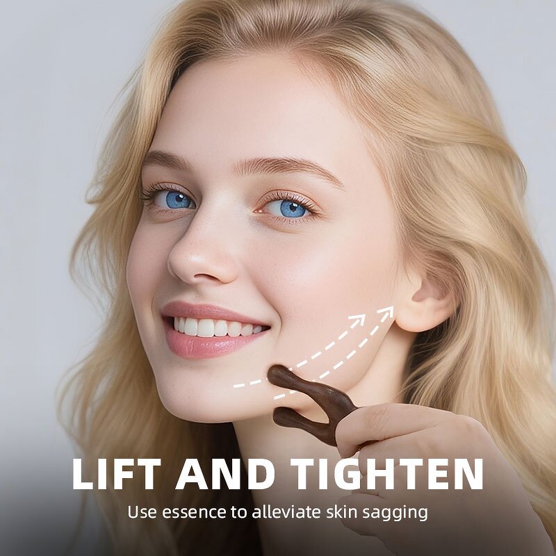 Sandalwood Massage Comb - Natural Handheld Meridians Acupressure Gua Sha Tools