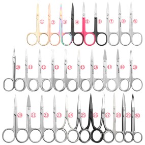 Beauty Scissors Factory - Portable Stainless Steel Tweezers Set