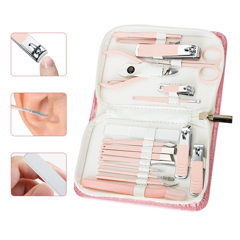 Baby Nail Clipper Factory - Hot Selling 18 Piece Pedicure Kit
