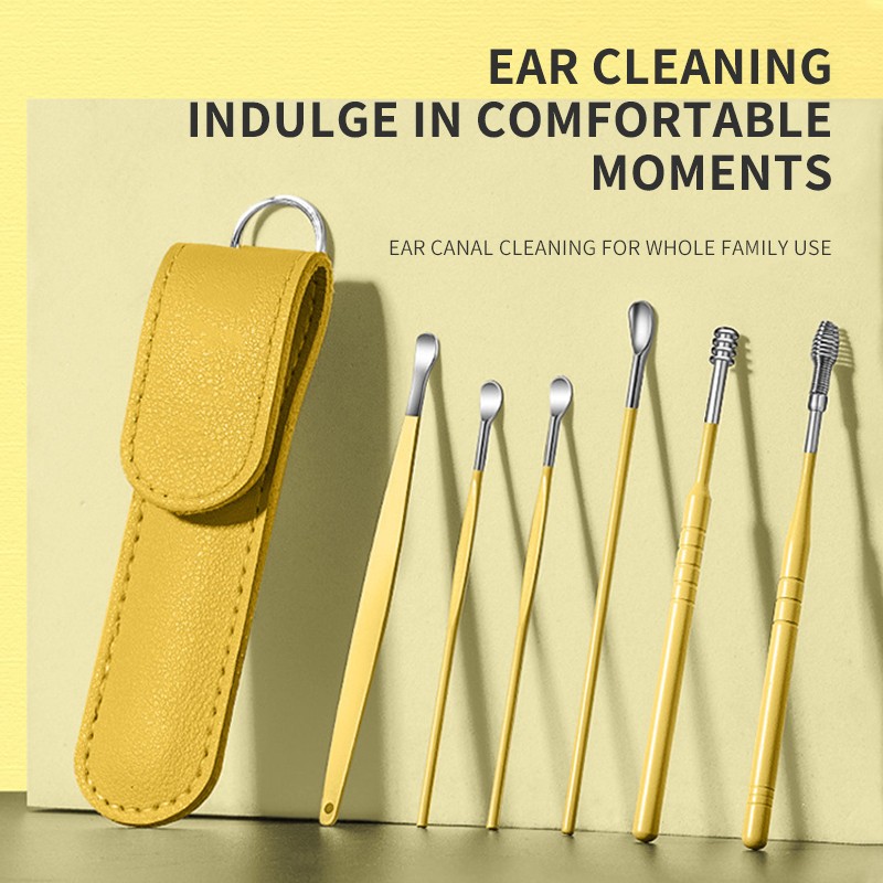 Ear Cleaner Set Manufacturer - 6PCS Stainless Steel Spoon Set