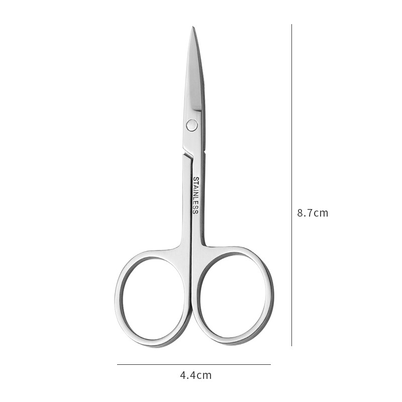 Beauty Scissors Factory - Portable Stainless Steel Tweezers Set