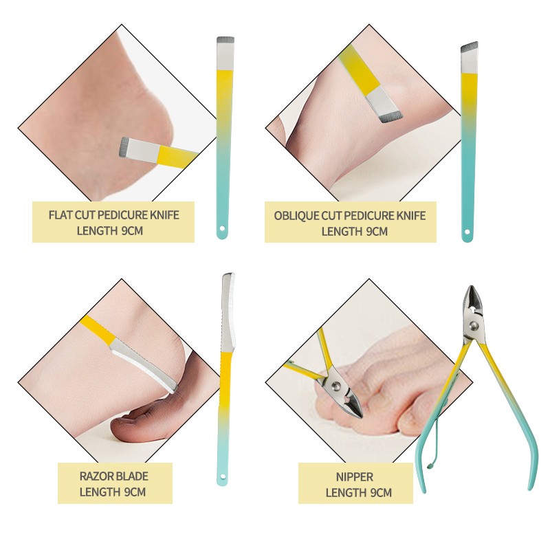 Manicure Set Factory - Gradient Color Nail Clipper Set