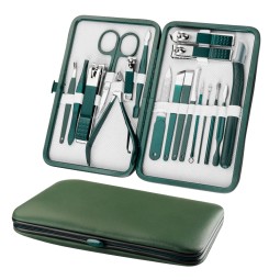 Nail Clipper Set Manufacturer - Professional Green Manicure Kit
