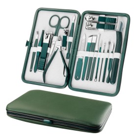 Nail Clipper Set Manufacturer - Professional Green Manicure Kit