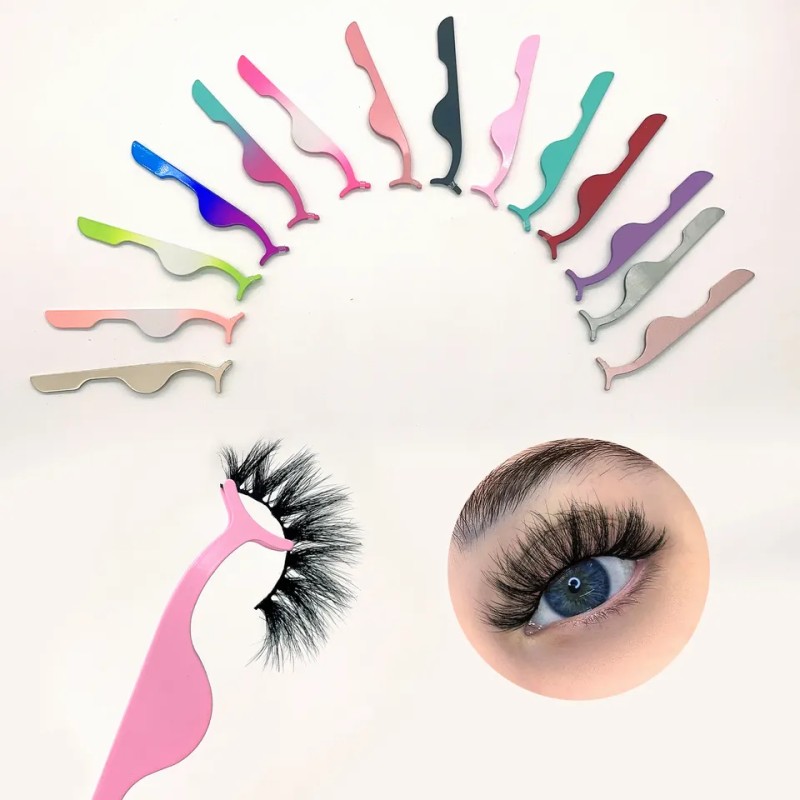 Lash Tweezers Manufacturer - Wholesale Custom Color Stainless Steel