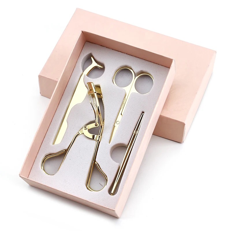 Eyelash Curler Set Manufacturer - Private Label Rose Gold Makeup