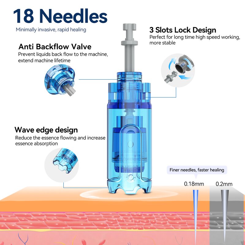 Microneedle Pen Manufacturer - Dr.Pen M8S 0-2.5mm Adjustable Depth