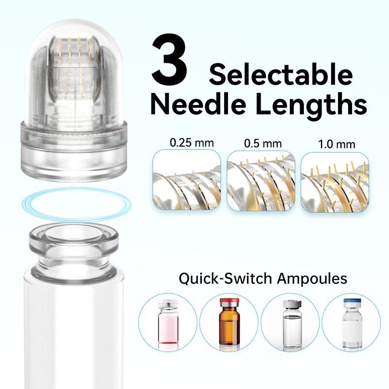 Derma Roller Manufacturer - 64 Pins Top Sale Hydra Roller Titanium Serum Applicator