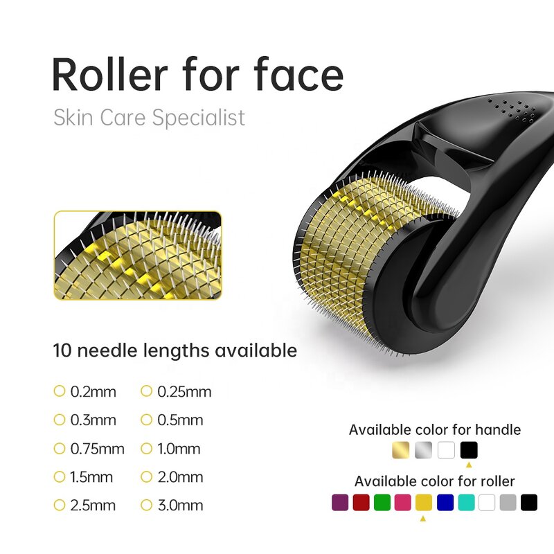 Derma Roller Manufacturer - 540 Medical Stainless Steel Micro Needle Rolling System