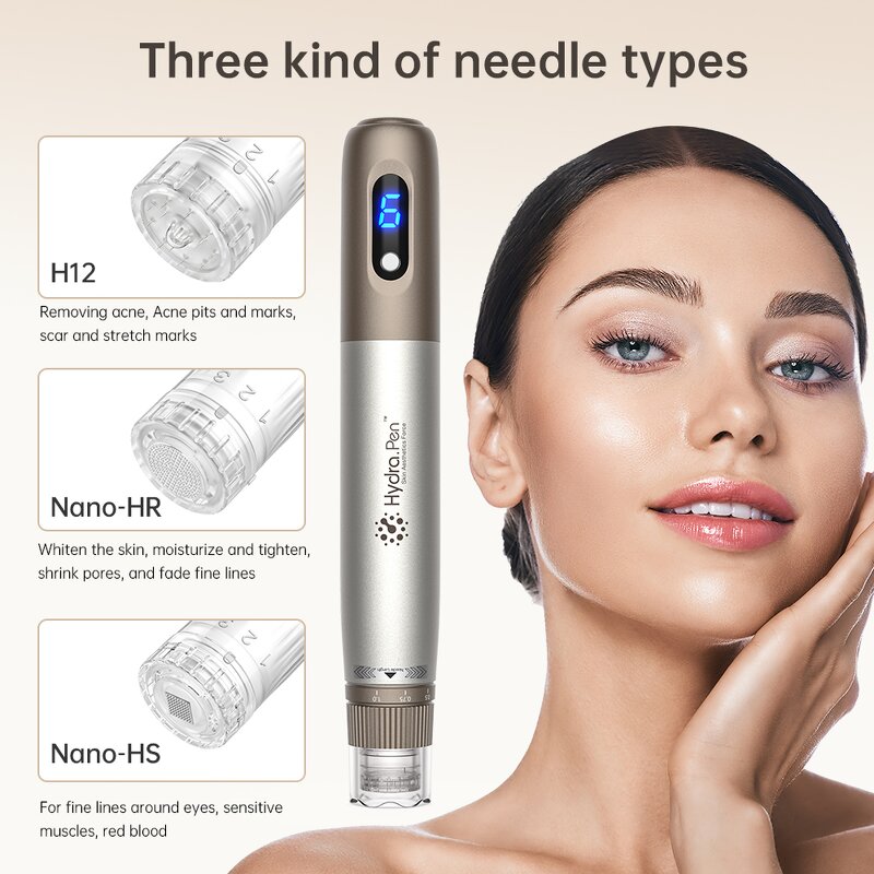 Hydra Pen Manufacturer - H3 Adjustable Needle Length & Serum Applicator