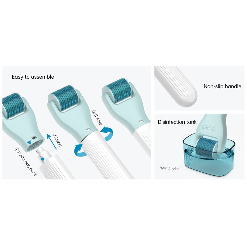 Bio Roller Set Manufacturer - G10 Latest 10 in 1 Derma Roller Kit