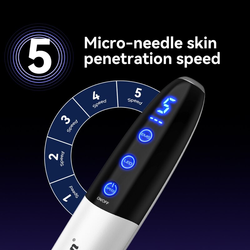 Microcurrent Derma Pen Manufacturer - BIO PEN Q1S with LED Light Anti Wrinkles