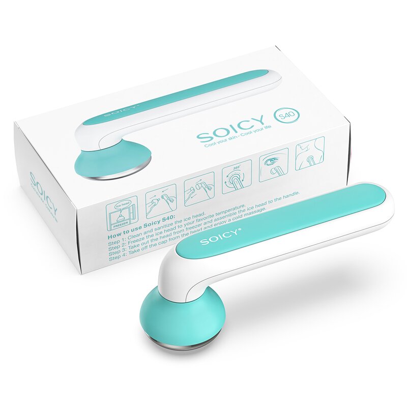 Facial Ice Roller Manufacturer - SOICY S40 Hot Sale Cold Therapy for Redness Relief