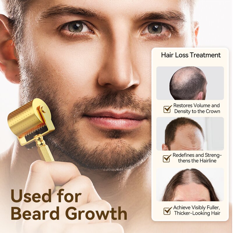 Gold Roller Manufacturer - 250 Treatment Beauty and Care Device