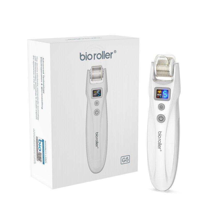 Bio Roller Manufacturer - G5 Newest EMS Derma Roller with LED Light