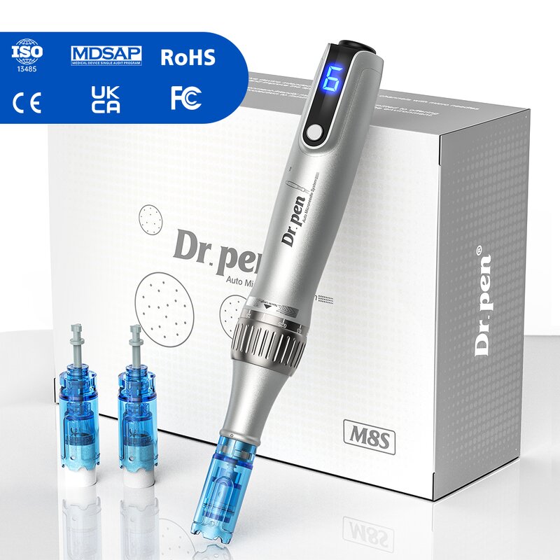 Microneedle Pen Manufacturer - Dr.Pen M8S 0-2.5mm Adjustable Depth
