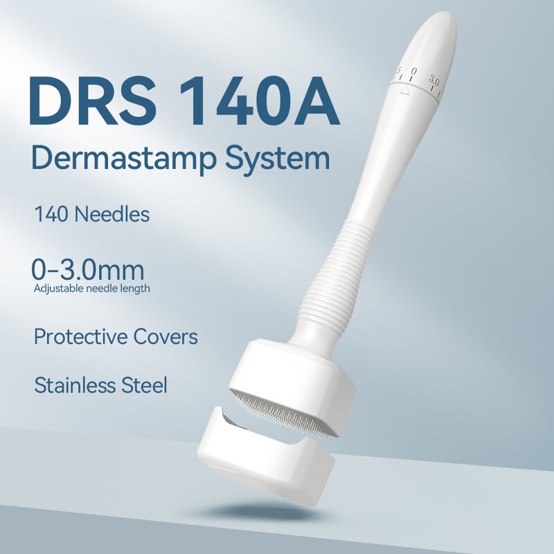 Derma Stamp Manufacturer - DRS 140A Hot Selling Adjustable Stainless Steel 140pins