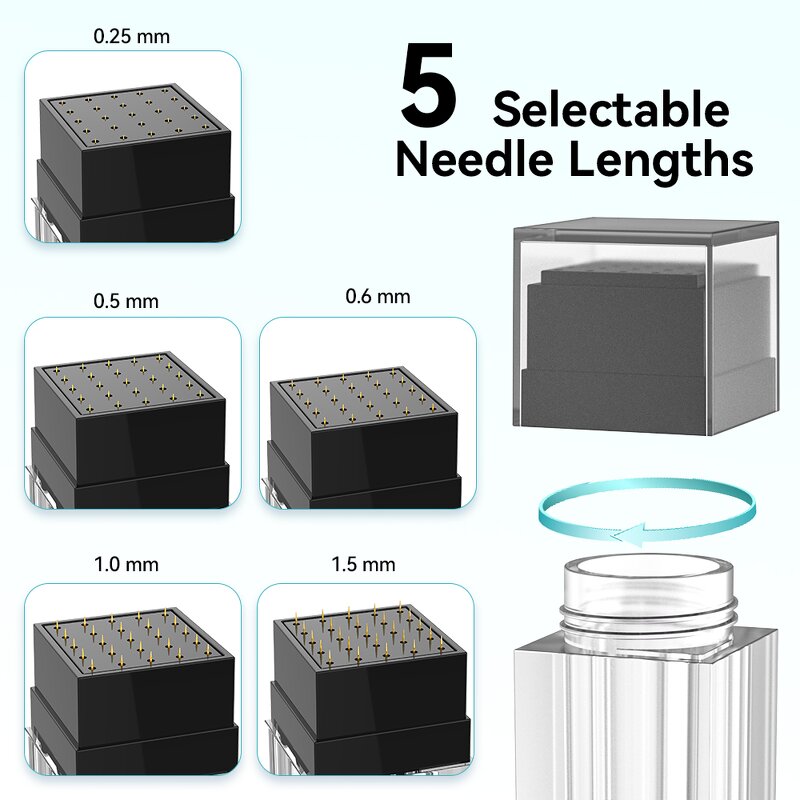 Beauty Device Manufacturer - Hydra Needle 25 Portable Serum Carrier Titanium