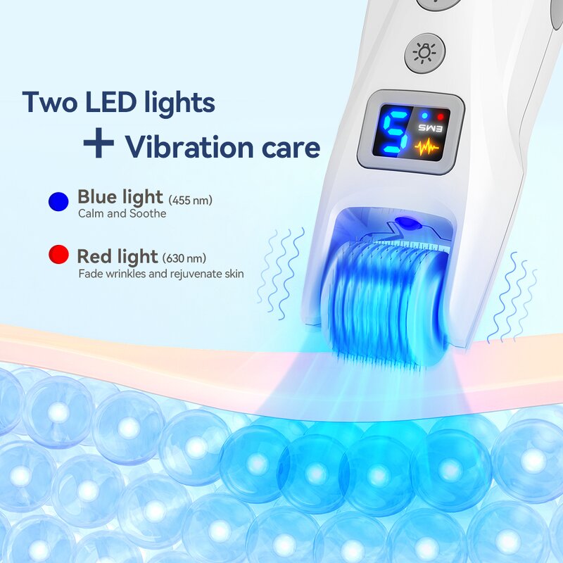 Bio Roller Manufacturer - G5 Newest EMS Derma Roller with LED Light