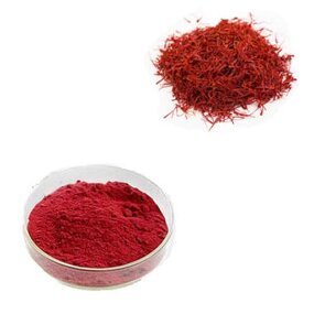 Saffron Extract Powder - 100% Natural Crocin Safranal P.E Supplement Raw Material