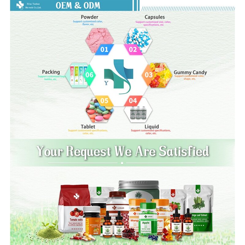 Moringa Seed Extract - Kosher Halal Organic Leaf Powder OEM ODM Capsules