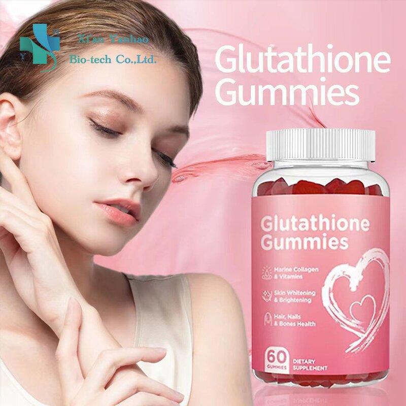 L-glutathione Gummies - OEM Private Label Brightening Skin Whitening Supplement