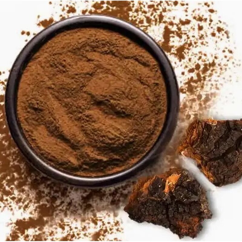 Chaga Mushroom Powder - Water Soluble 30% Polysaccharides 20% Beta Glucan