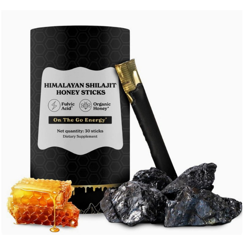Shilajit Honey Sticks - Wholesale Himalayan 30 Sticks Fulvic Acid Enriched