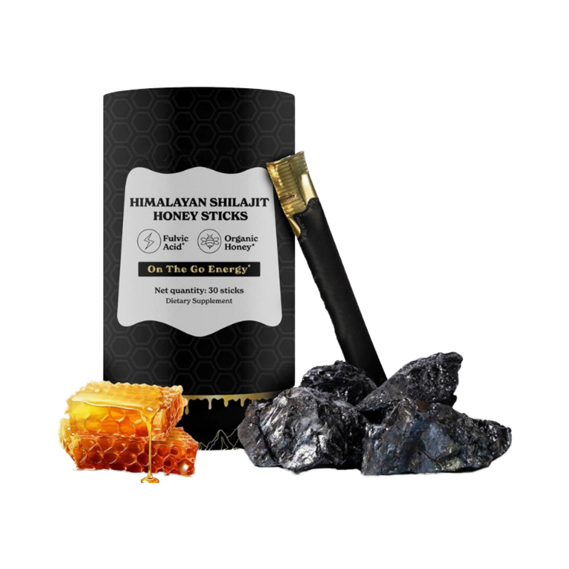 Shilajit Resin Cream - Wild-Cultivated Herbal Extract Honey Sticks Custom