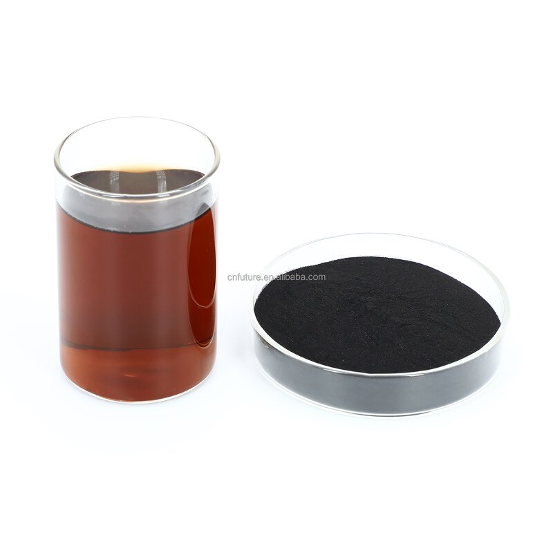 Humic Acid Flakes Manufacturer - 70% 98% Water Soluble Super Potassium Humate Shiny for Agricultural