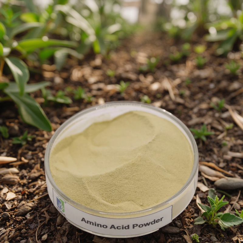Amino Acid Powder Manufacturer - Organic Plant-derived Enzyme 80% Raw Material Fertilizer