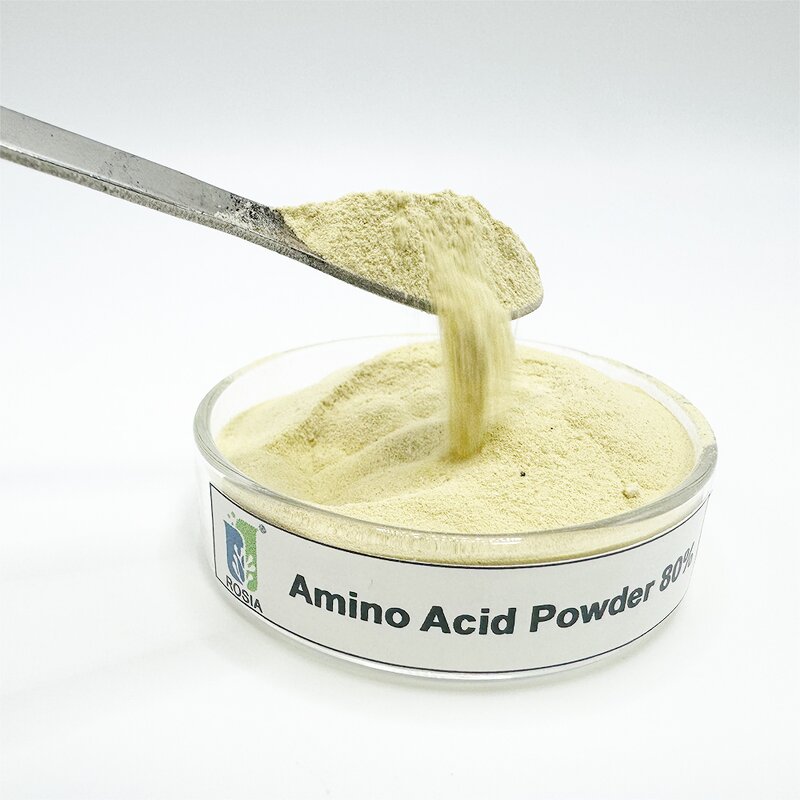 Amino Acid Powder Fertilizer Manufacturer - Organic 80% Enzymatic Plant Water-Soluble High Concentration