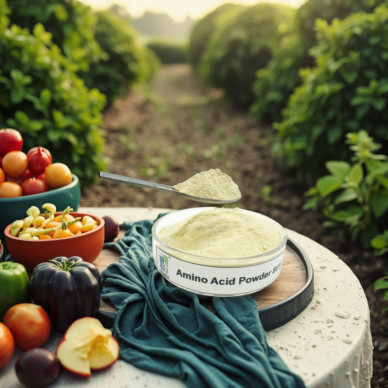 Amino Acid Powder Fertilizer Manufacturer - Organic 80% Enzymatic Plant Water-Soluble High Concentration