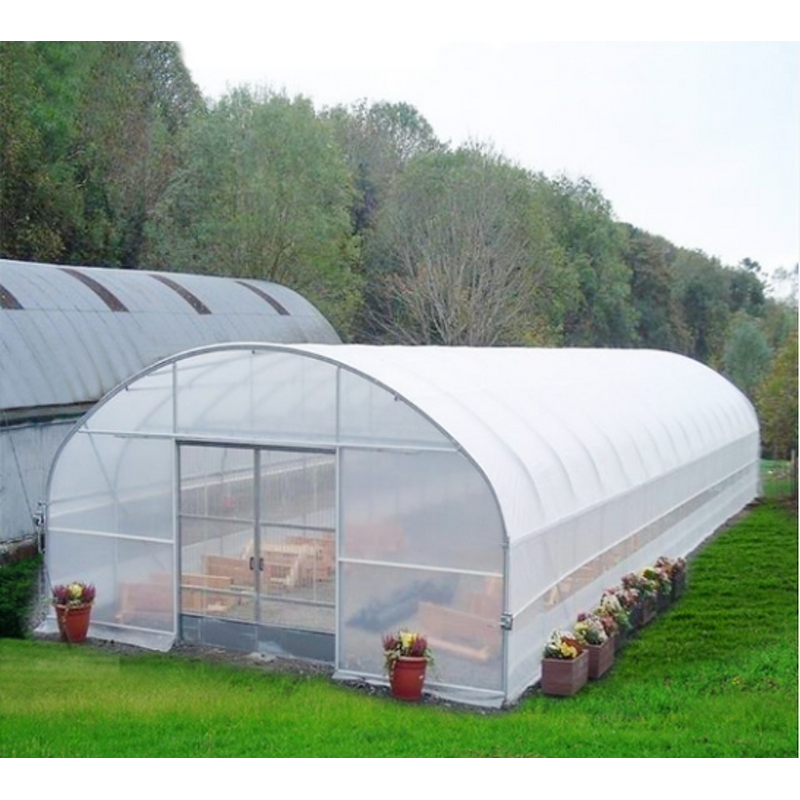 Greenhouse PE Film Manufacturer - Custom PO Large Single Layer UV 200-250 Microns Square Pattern