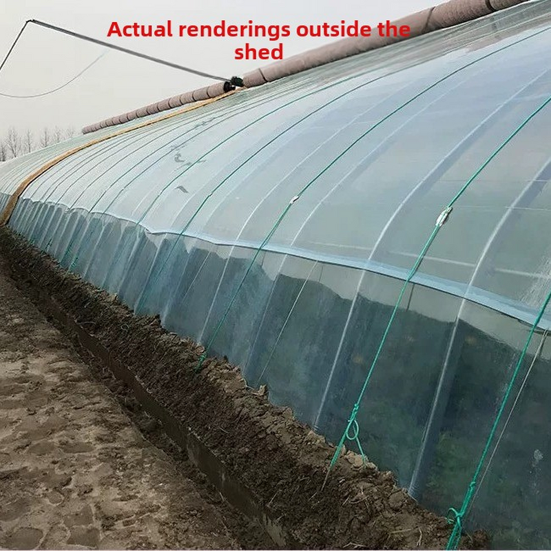 Greenhouse Plastic Cloth Manufacturer - Large Transparent Anti-Fog HDPE Insulation Drip-Free Rainproof for Garden