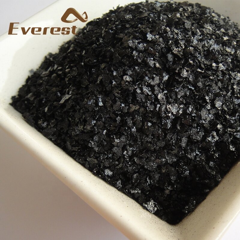 Potassium Humate Flake - Leonardite Lignite 55%-70% 100% Water Soluble Shiny