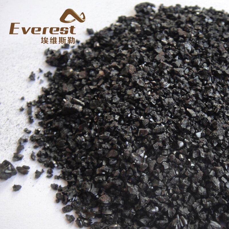 Sodium Humate Powder - Everest Super Black Flakes Granular Dyestuffs Nut Mordant